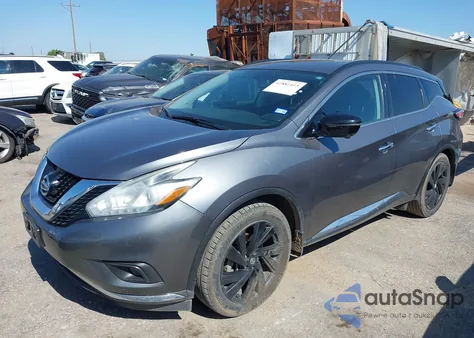 2017 Nissan Murano Platinum from USA, damaged, VIN 5N1AZ2MH4HN200072